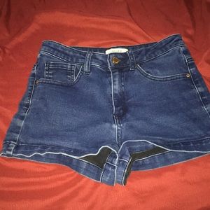 High rise forever 21 jean shorts